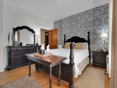 • Quiet, elegant interiors with original woodwork