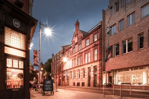 Entrance to the building