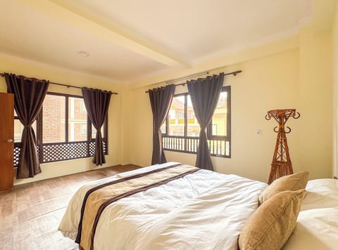 Standard Double Room, City View | Desk, laptop workspace, free WiFi