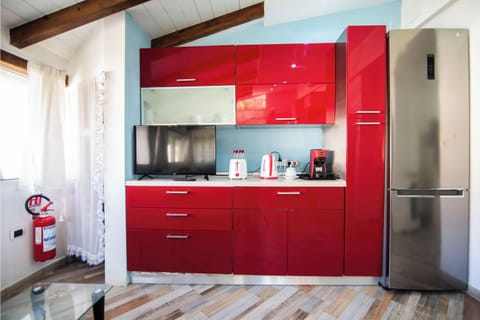 Kitchen and dining area