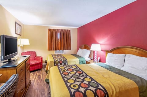 Desk, laptop workspace, free WiFi