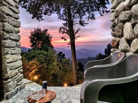 Deluxe Double Room, Hill View | Terrace/patio