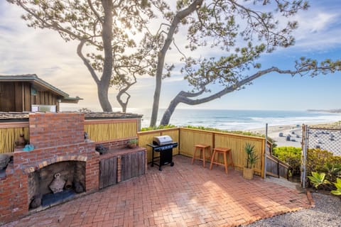 Views from the deck (outdoor fireplace is not operational)