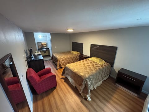 Memory foam beds, iron/ironing board, free WiFi, bed sheets