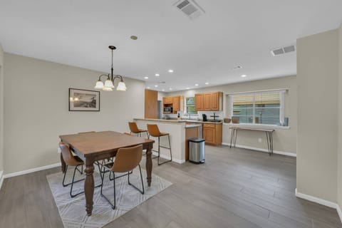 Perfect spot for family dinners or work time