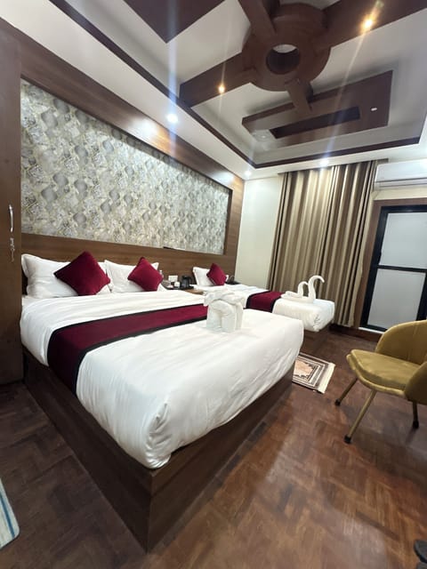 Deluxe Double or Twin Room, Air conditioning, Garden View | Desk, laptop workspace, free WiFi