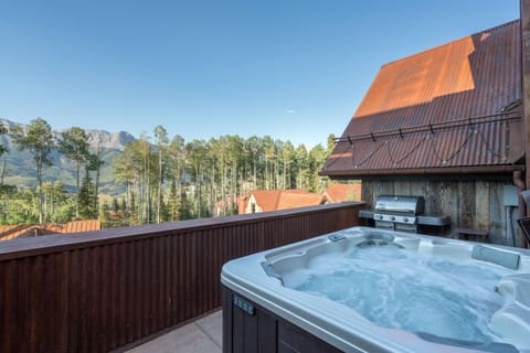 Deck - Large heated deck with private hot tub