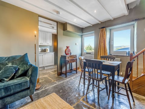 Open plan living space | 3 Legged Duck Cottage, Ystrad Meurig