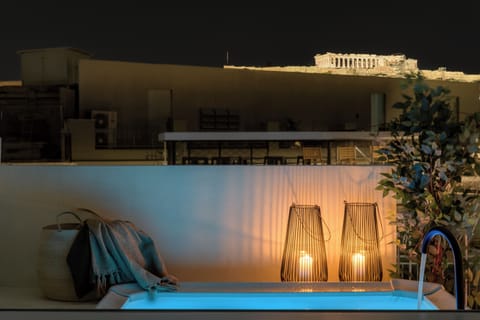 First’s balcony jacuzzi view