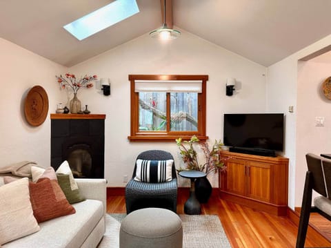 Living room view from entry