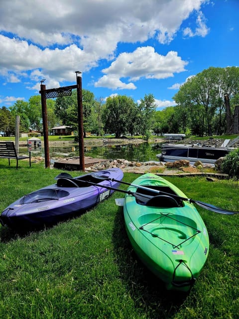Complimentary Kayaks for your enjoyment