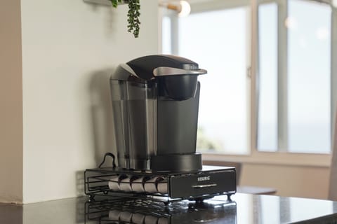 Family Apartment, 2 Bedrooms, Patio | Private kitchen | Coffee/tea maker, dining tables