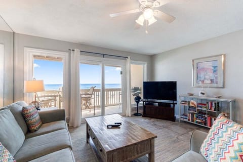 Huge TV in living area