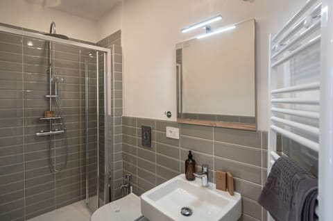 Classic Double Room, City View | Bathroom | Shower, hair dryer, towels, soap