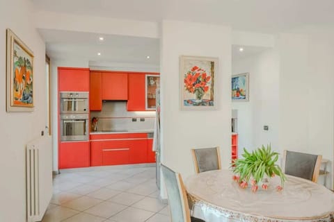 Apartment, Multiple Beds, Patio, Mountain View (Sopra il Lago 4) | Dining