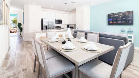 Sleek Dining Table with seating for 6