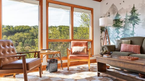 Watch the sun rise over Bryce Mountain right from the comfort of the living room