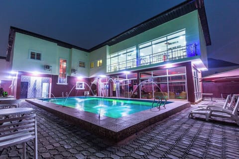 Front of property - evening/night
