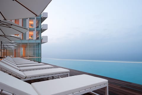 Indoor pool, outdoor pool, cabanas (surcharge), pool umbrellas