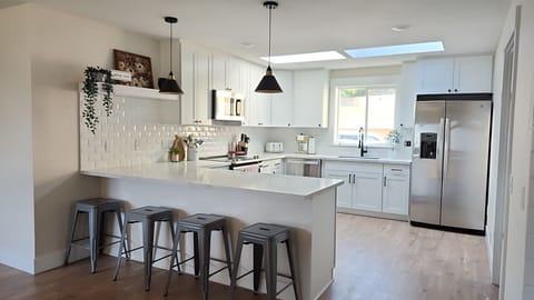 fully stocked kitchen