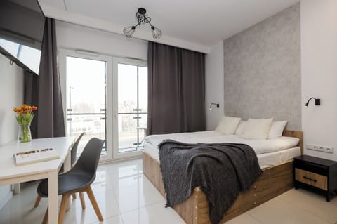 Blackout drapes, iron/ironing board