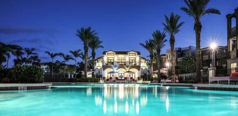 Front of property - evening/night