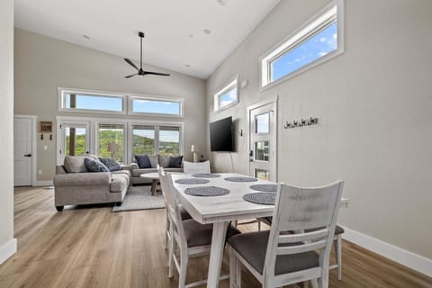 Gather, dine, and unwind in this bright, open space with beautiful views.