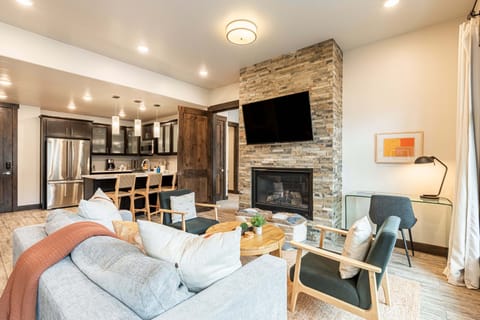 Modern ground level condo