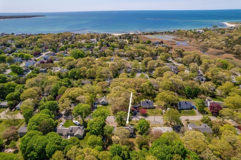 Aerial view of property