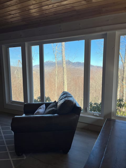 View of Grandfather Mountain from Living Room