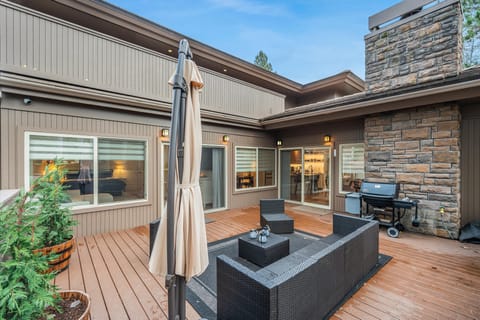 Main Floor - Downstairs Deck with BBQ