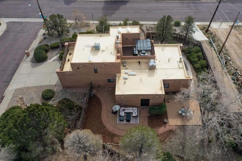 Aerial view of home