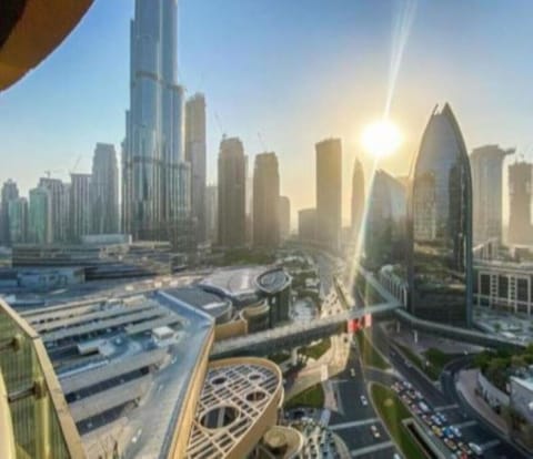 Balcony with Burj View