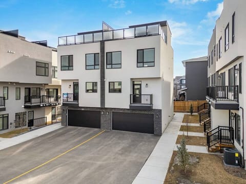 Double garage with another four spots in the driveway (pictured). Great for travelling with groups! 