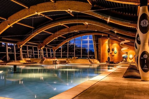 2 indoor pools, outdoor pool, pool umbrellas, sun loungers