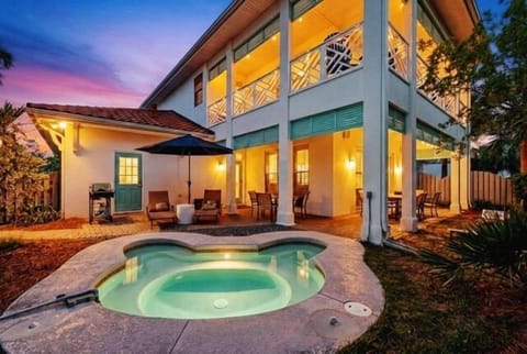 Unwind in your intimate backyard