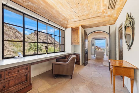 Hallway to the bathroom