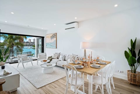 dining + living ares