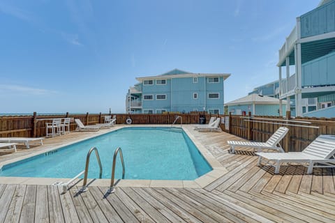 Kure Beach Vacation Rental | 1BR | 1BA | 2 Flights Stairs Required | 800 Sq Ft