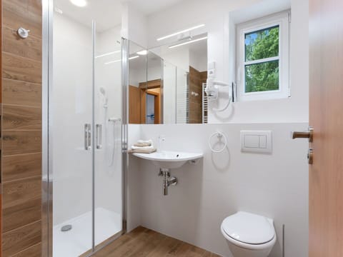 Bathroom, Plumbing Fixture, Interior Design, Wood, Flooring, Floor, Bathroom Sink, Sink, Toilet, Plumbing