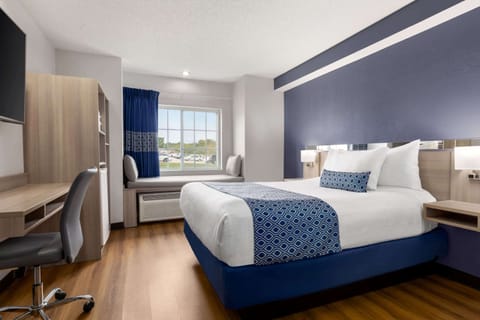 Room, 1 Queen Bed, Accessible, Non Smoking | Desk, blackout drapes, free cribs/infant beds, free WiFi