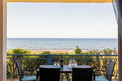 Balcony with Sea View – Enjoy meals or drinks overlooking the Ionian.

