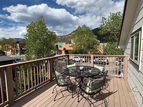 Large deck with live music on weekends from the Terrace restaurant all summer!