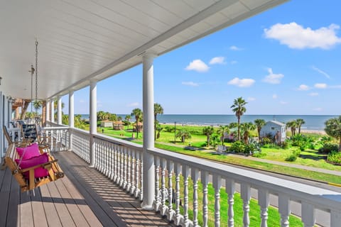 Perfect place to sip your morning coffee while soaking in the ocean view.