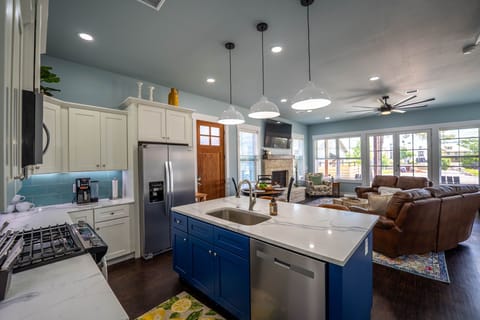 Kitchen and Living Area