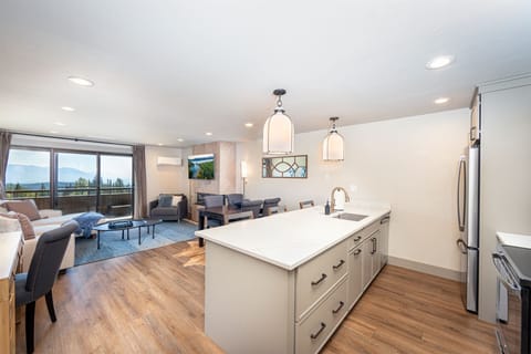 Artfully renovated in 2023, Eidelweiss 214 features modern upscale fixtures | Main Level