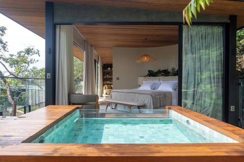 Romantic Studio Suite, Balcony, Mountain View | Minibar, laptop workspace, free WiFi