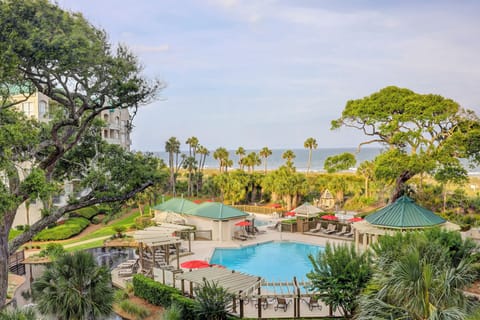 Ocean and pool view