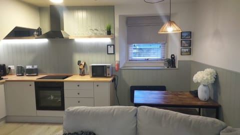 Light filled downstairs with a fresh, open feel.