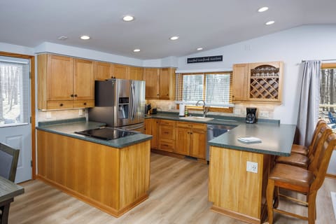 Open concept Kitchen with modern appliances